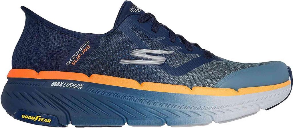 Skechers Sneaker MAX CUSHIONING PREMIER 2.0, Textil, Blau, Produktbild 