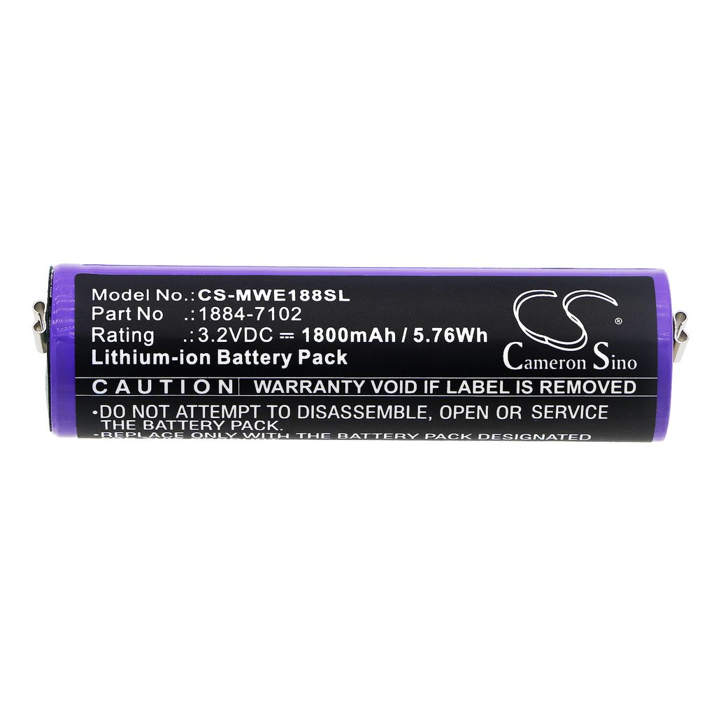 TECHTEK Baterie kompatibilní s [Moser] 1884 Li+Pro, Ermila Obrázek produktu 