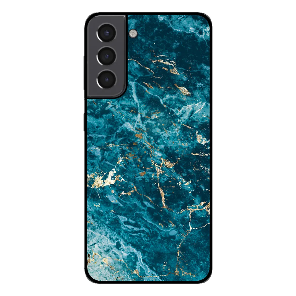 Custodia TPU Marmo Blu Samsung S22 Plus - Protezione e Design Slim