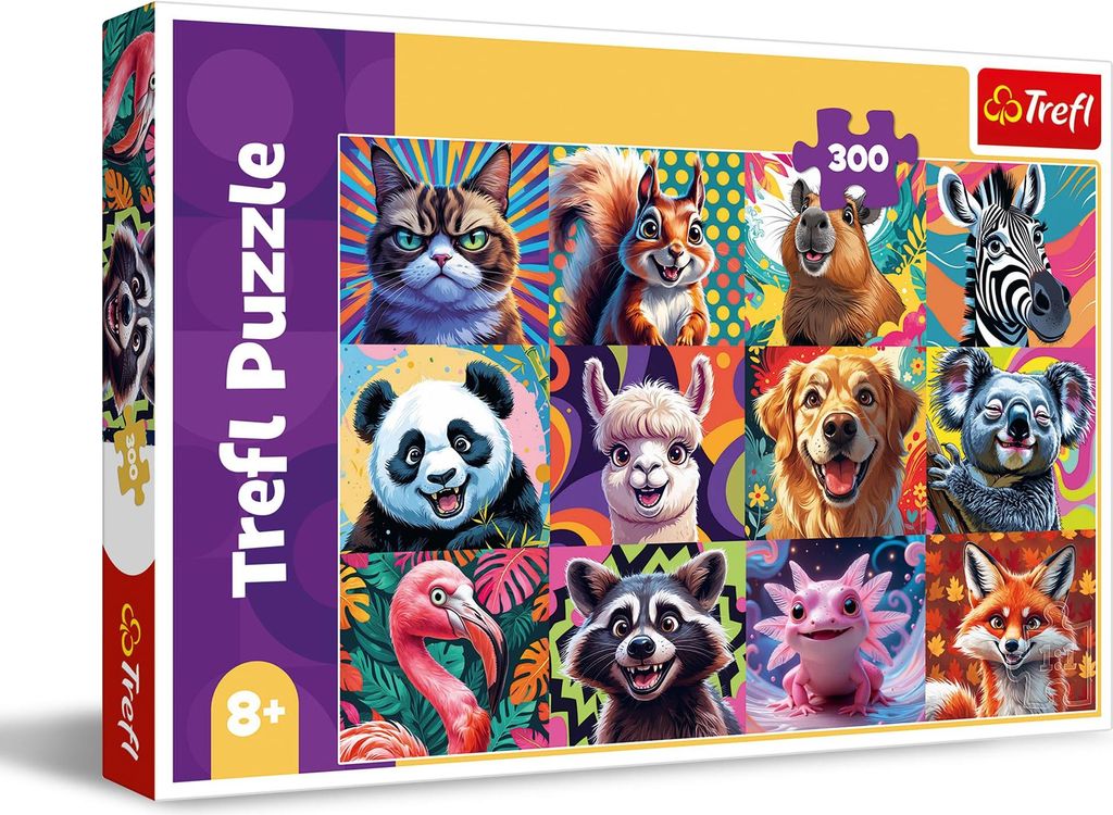 TREFL Puzzle Merry Vomit Portraits, 300 Bilder