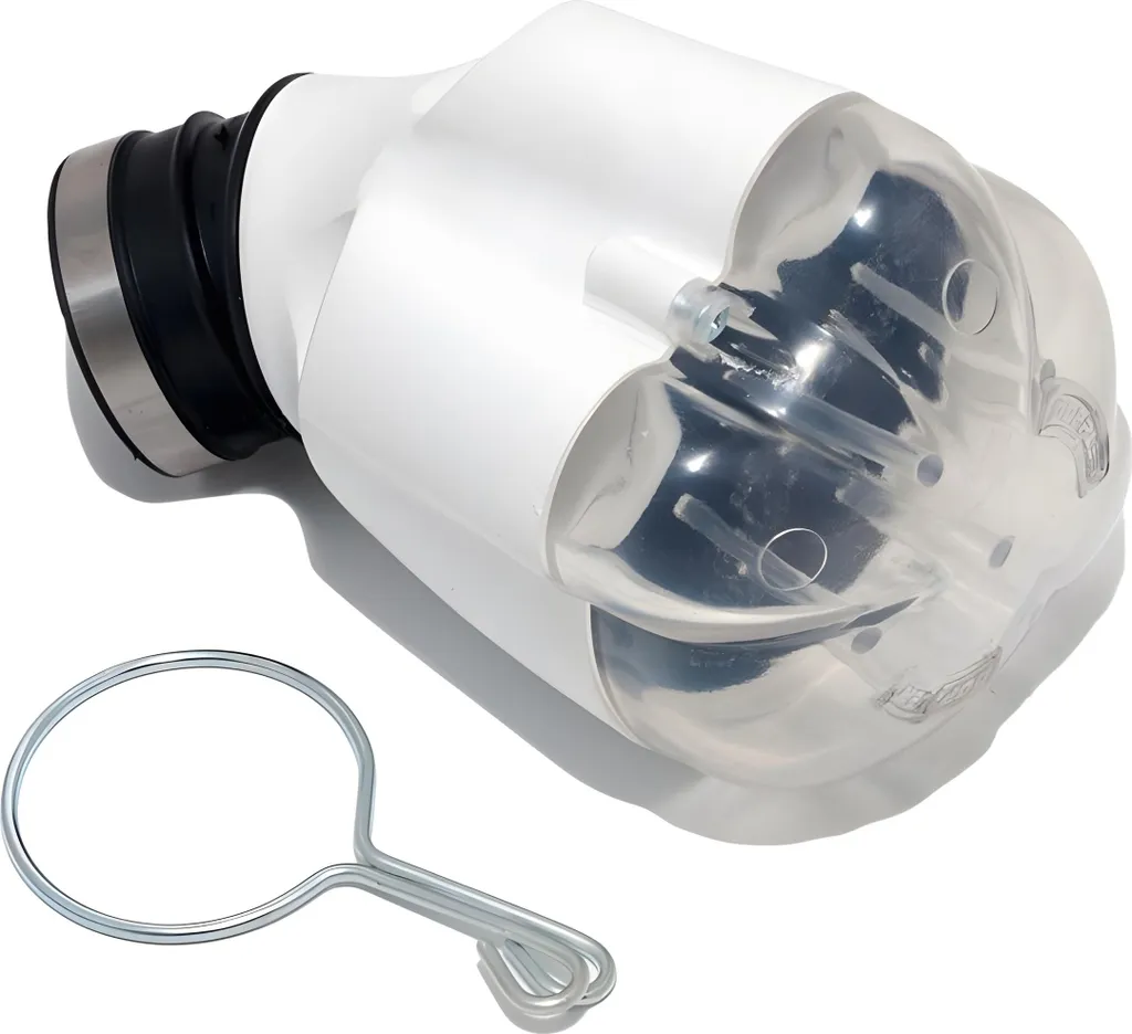 Filtre à air Doppler Venturi-Air-System NewStyle blanc et mousse noire