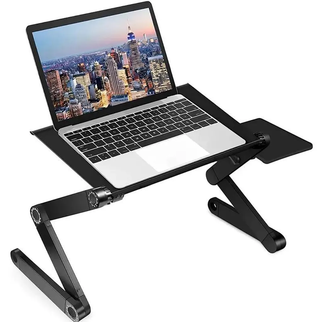 Tavolo Laptop Nobel Regolabile | Supporto PC Pieghevole Letto e Divano