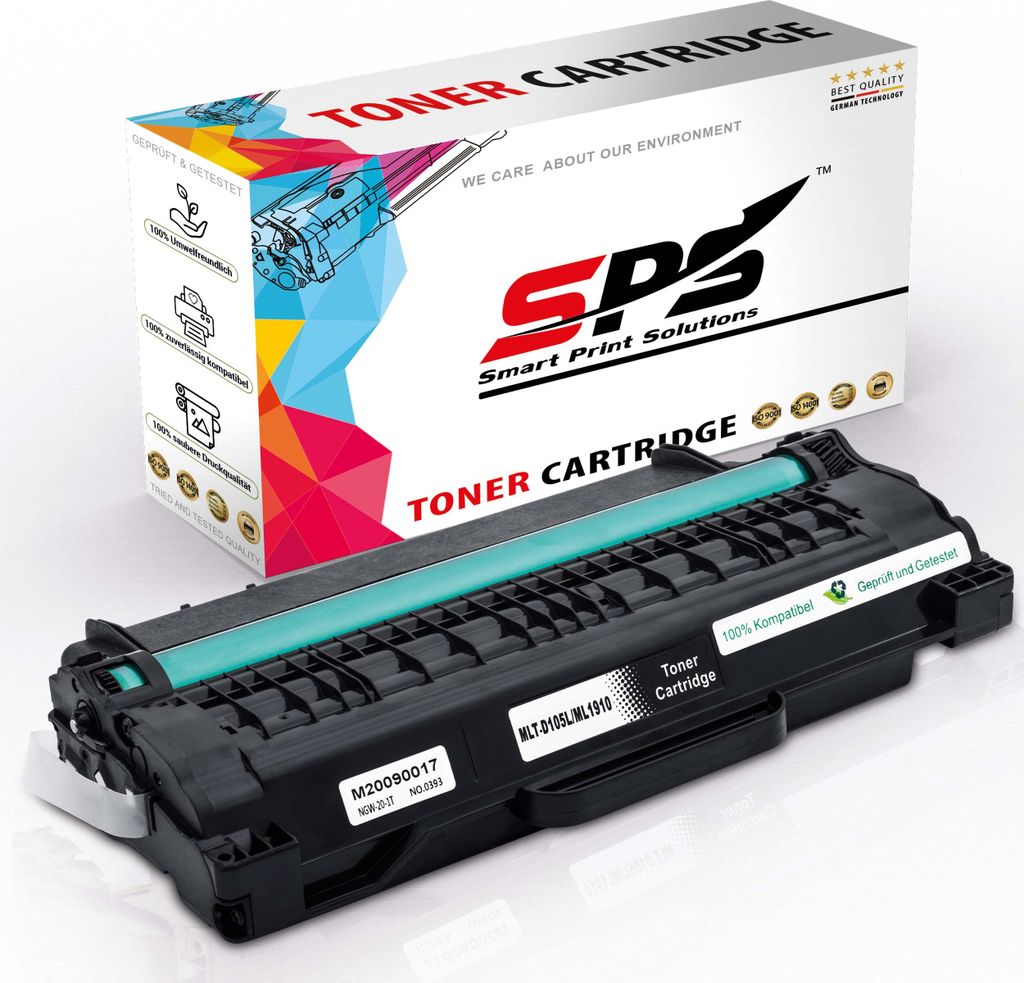 Kompatibel für Samsung ML 2540 R (MLT-D105L/105L) Toner-Kartusche Schwarz