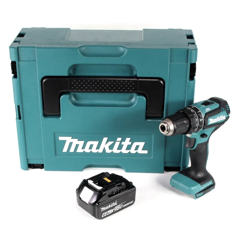 Perceuse à Percussion sans Fil 18V Makita DHP485 avec Batterie 6.0Ah - 2
