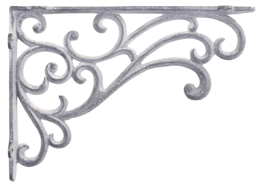 Wandregalhalter Regalwinkel Gusseisen H18xL25,5xT4cm Produktbild 