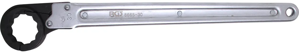 Clé à cliquet de ligne BGS 8665-30 pour tuyauterie 30 mm