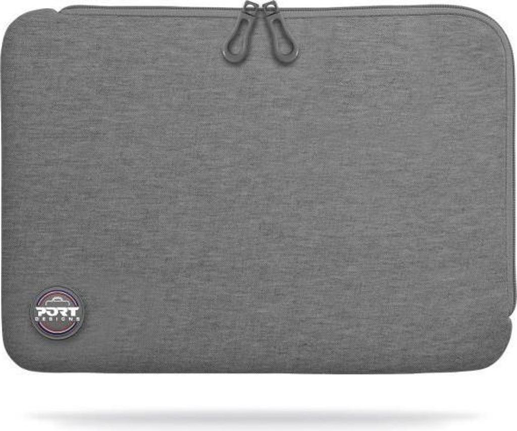 Laptoptasche, PORT DESIGNS Torino II, 15.6 Zoll, Weiches Innenfutter, Grau