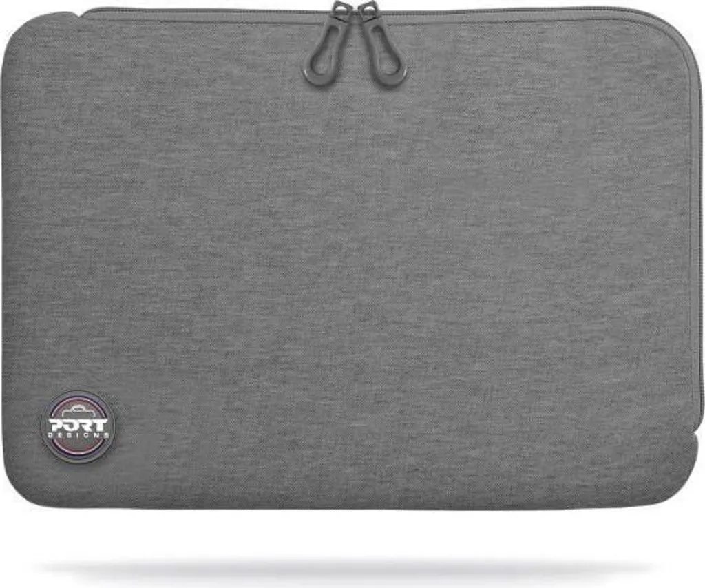 Borsa per laptop, PORT DESIGNS Torino II, 15,6 pollici, fodera interna morbida, grigio