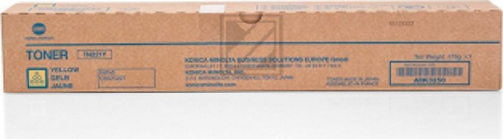 Toner KONICA MINOLTA A8K3250 BIZHUB C227 YELLOW