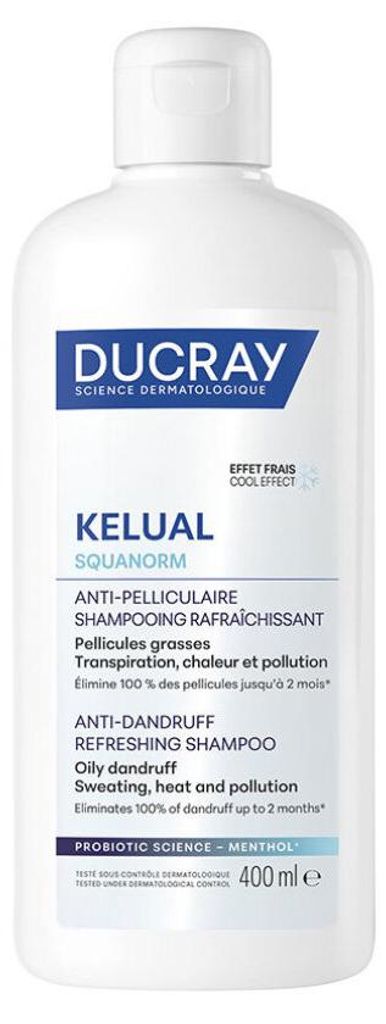 Ducray Kelual Squanorm Erfrischendes Shampoo 400 ml Produktbild 