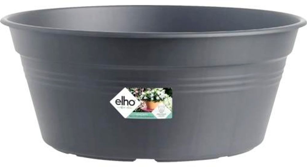 elho green basics Schale 38cm - lebhaft schwarz Produktbild 