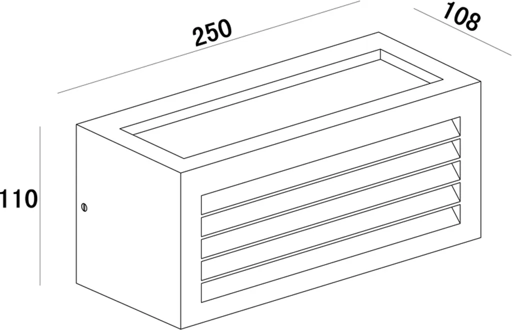 Éclairage de Terrasse Wall Line III Anthracite IP54 à Double Sortie - 3