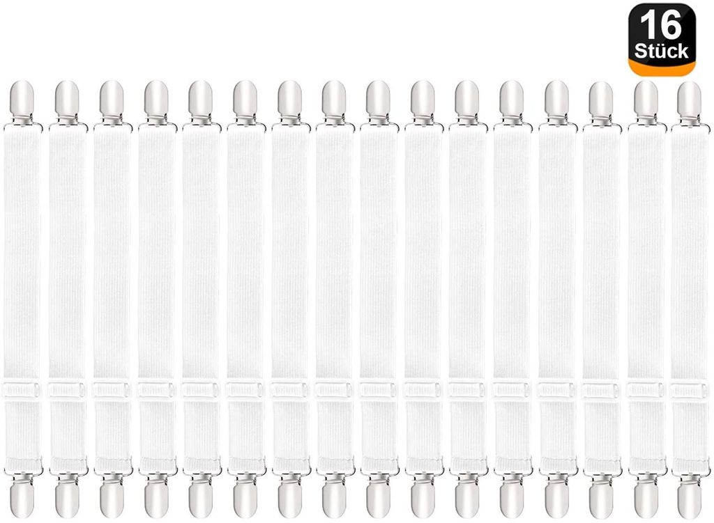 Verstellbare Betttuchspanner, Elastische Bettlakenspanner, Produktbild 