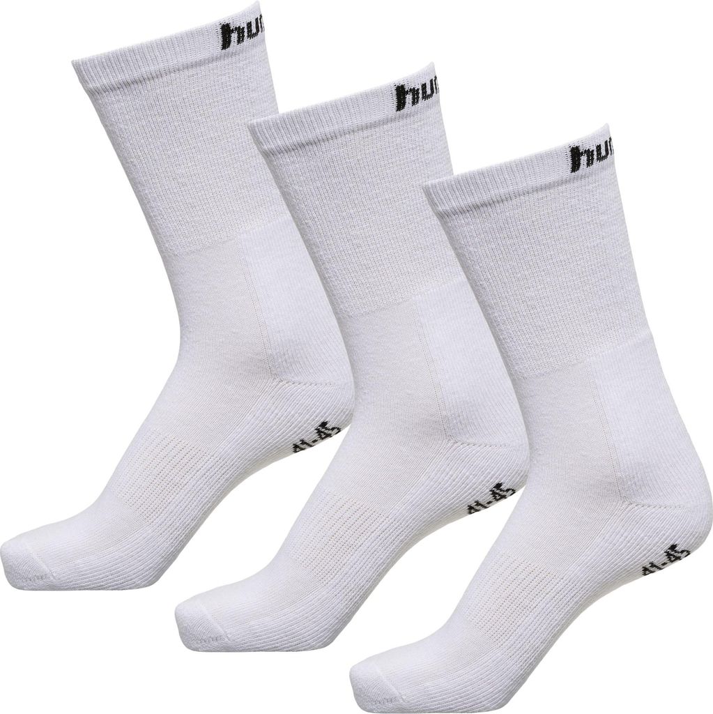 Hummel hmlMOVERS 3er Pack Socks - 205603, Farbe:Weiß, Produktbild 