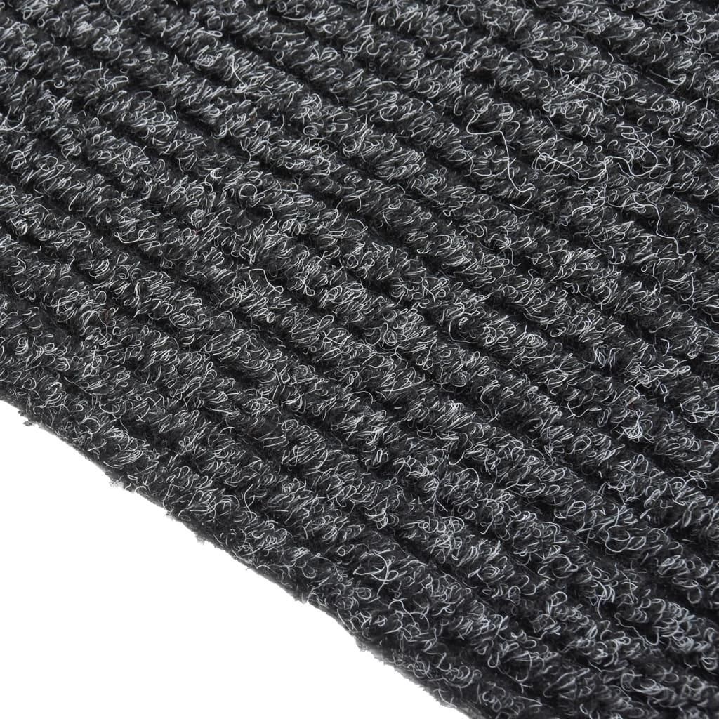 vidaXL Schmutzfangläufer Anthrazit 100x500 cm