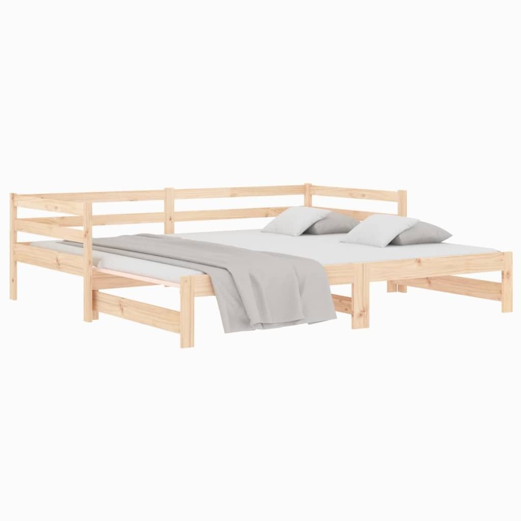 "im Sonderangebot" Ausziehbares Tagesbett ohne Matratze 80x200 cm - Einfache Montage - - DEMöbel9426151