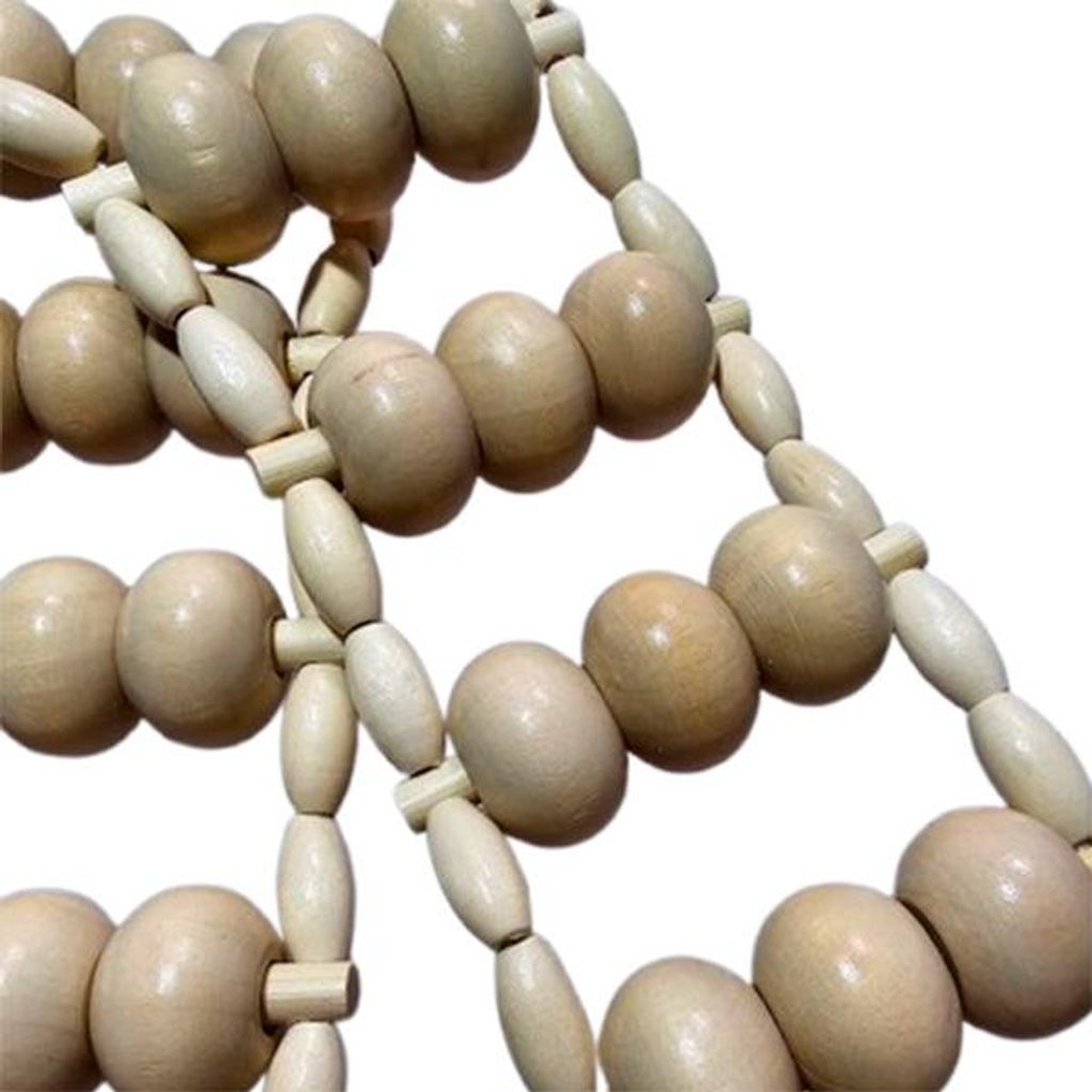 Massagegürtel aus Holz - Kugeln