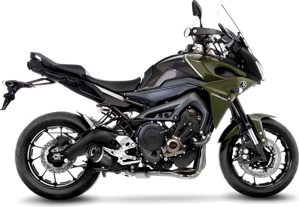 Vollständige LeoVince LV One Evo schwarze Auspuffanlage für YAMAHA XSR 900