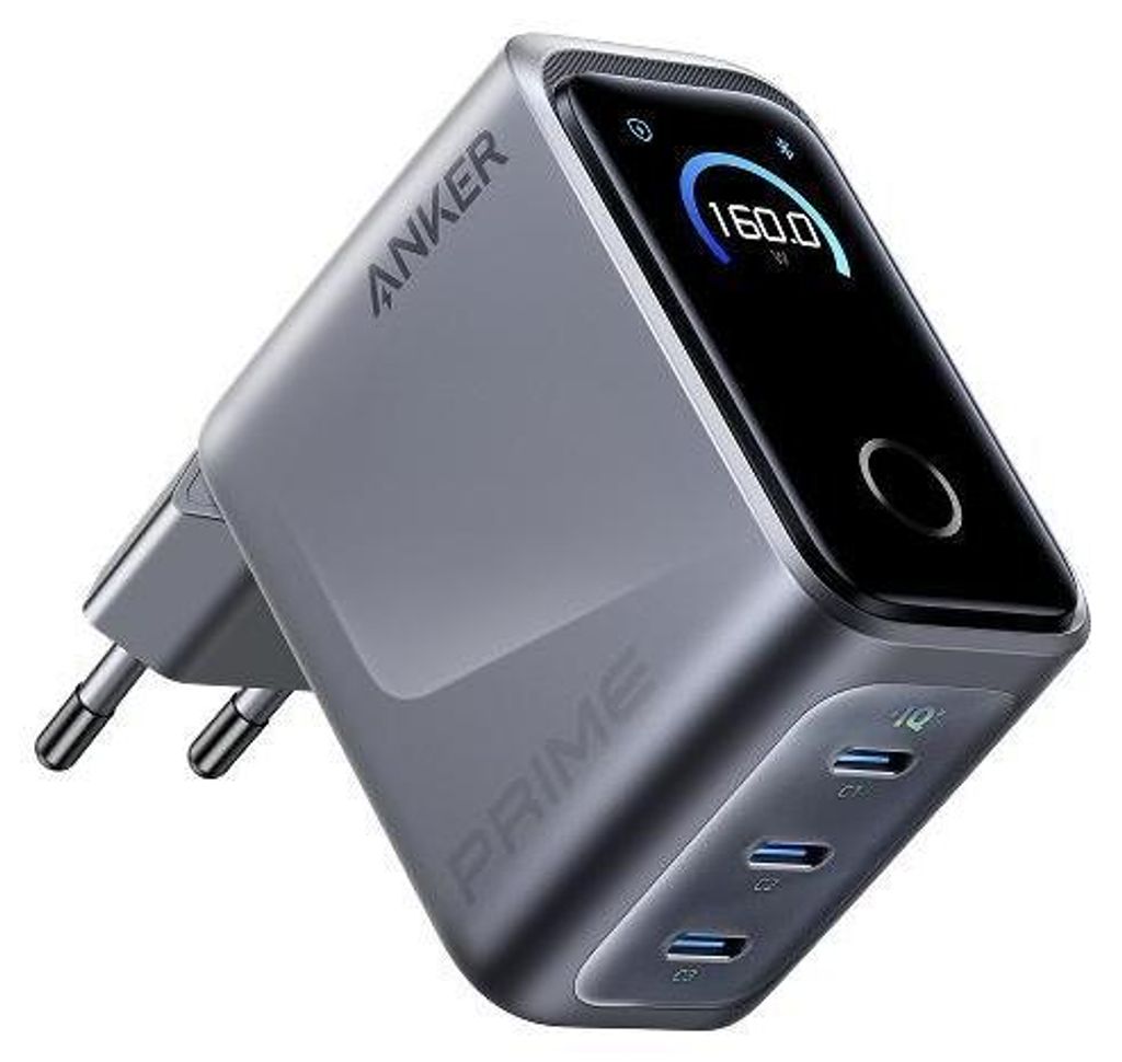 Anker Prime Ladegerät (160W, 3 Ports, GaNPrime） Produktbild 