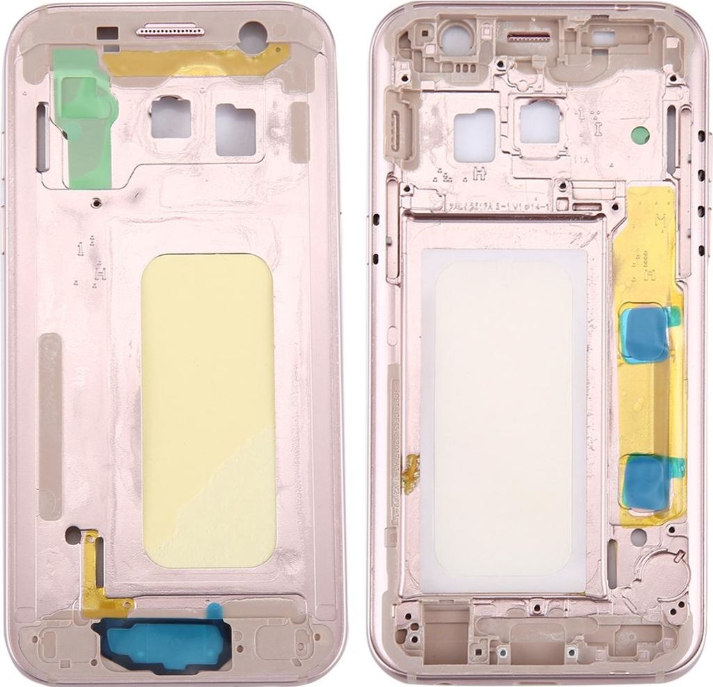 Mittelrahmen Kamera Gehäuse für Samsung Galaxy A3 2017 A320F Pink Reparatur Neu