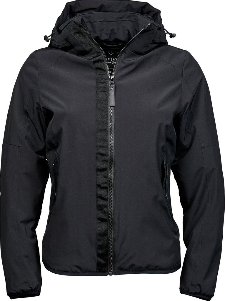 Tee Jays - "Urban Adventure" Steppjacke für Damen BC5696 (S) (Schwarz)