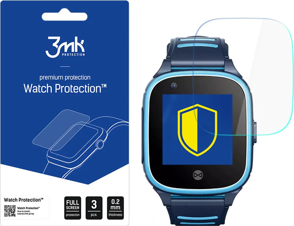 Forever KW-500 Smartwatch 4G Bambini: Sicurezza e Schermo Protetto