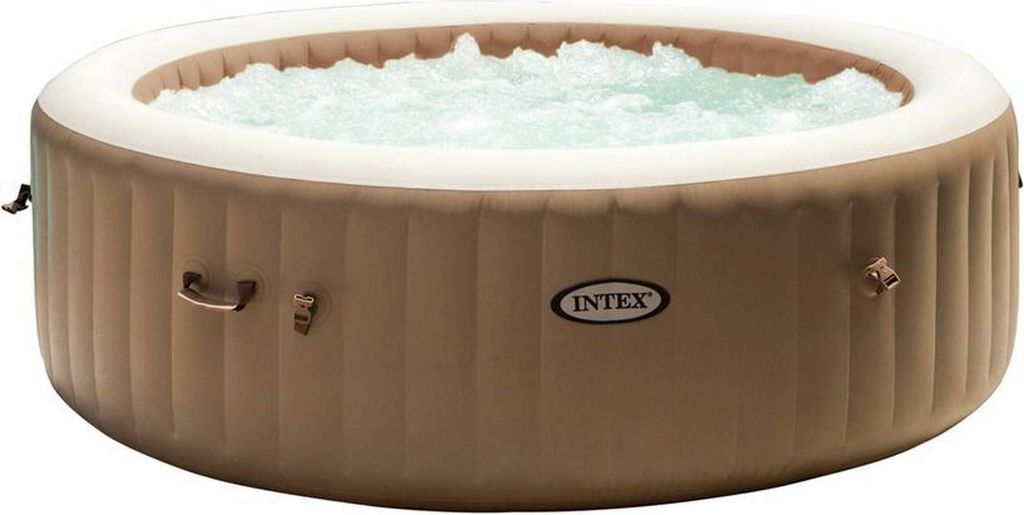 Pool PureSPA 'Bubble' rund, sahara tan 196/145cm Produktbild 
