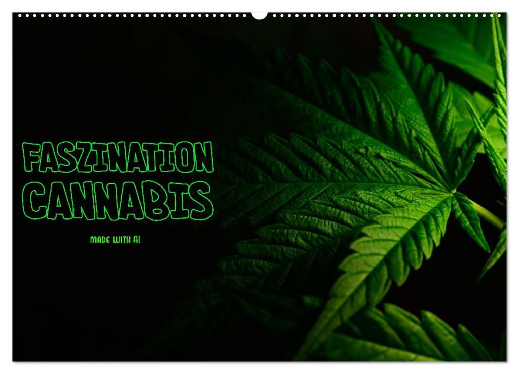 Faszination Cannabis (Wandkalender 2027 DIN A2 quer), CALVENDO Monatskalender