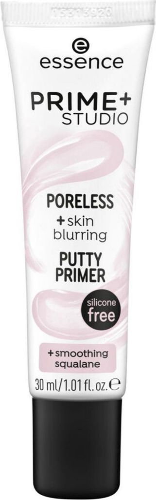 Essence Prime Studio Poreless Putty Primer, Jeder Hauttyp, 30 ml, Creme, Tube, Porenverkleinernd, Glättend, Matte