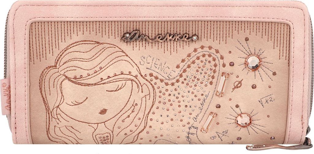 Anekke portafoglio Hollywood Studio RFID Wallet Nude beige Immagine del prodotto 