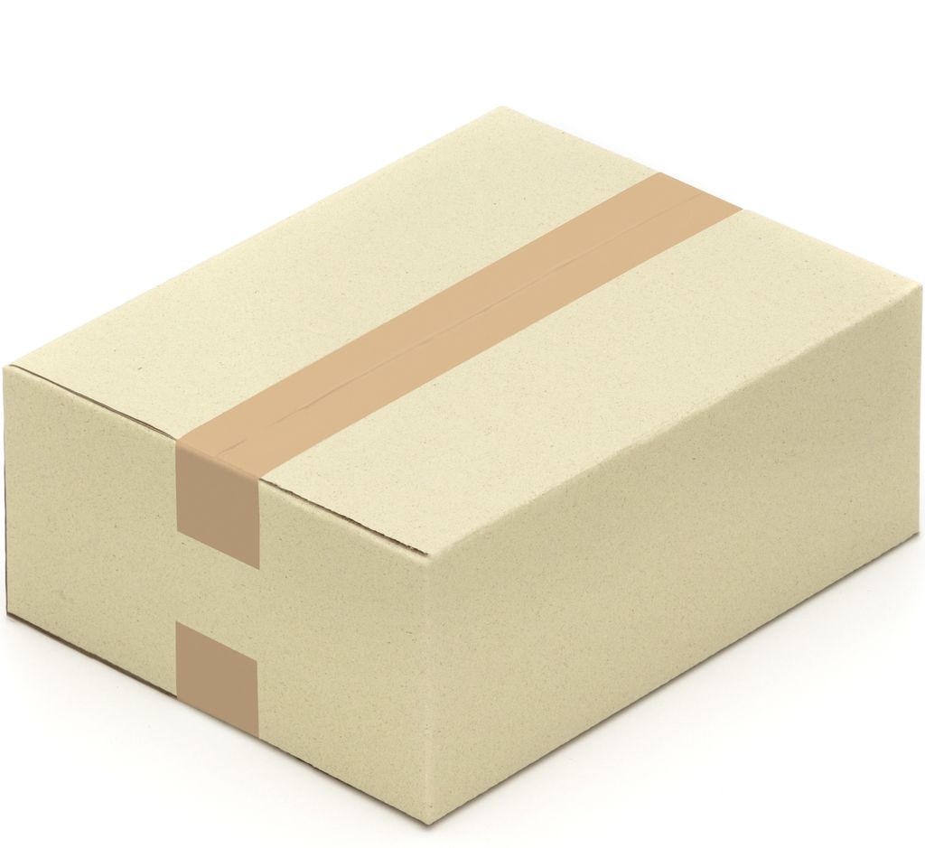 450 Graskartons 320 x 250 x 120 mm Grapapier Kartons Versandkartons aus Graspapier