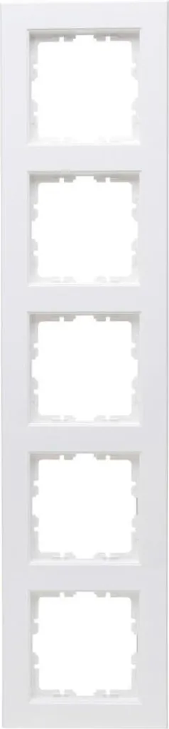 Cornice KOPP HK07 5 Moduli Bianco | Prezzo e Robustezza per Installatori - 2