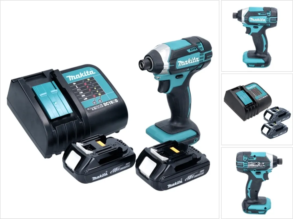 Pack Makita DTD152SY 18V pour Vissage Rapide en Menuiserie et Atelier
