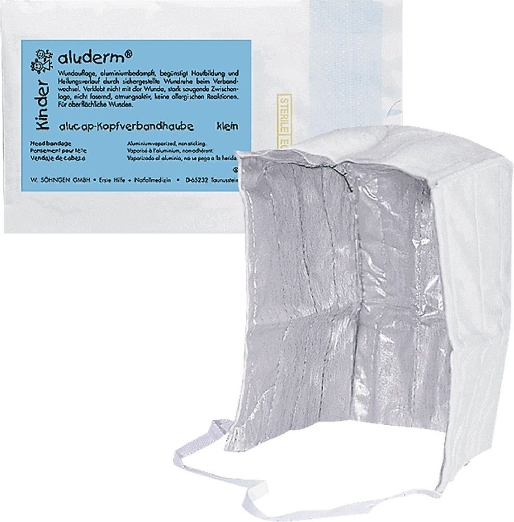 aluderm Kinder-alucap klein | Packung (1 Stück)