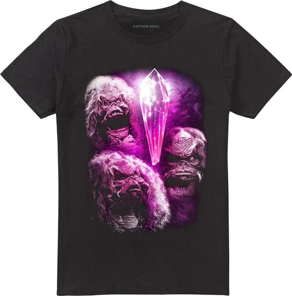 Dark Crystal - "Howling" T-Shirt für Herren/Damen Uni TV22022 (4XL) (Schwarz)