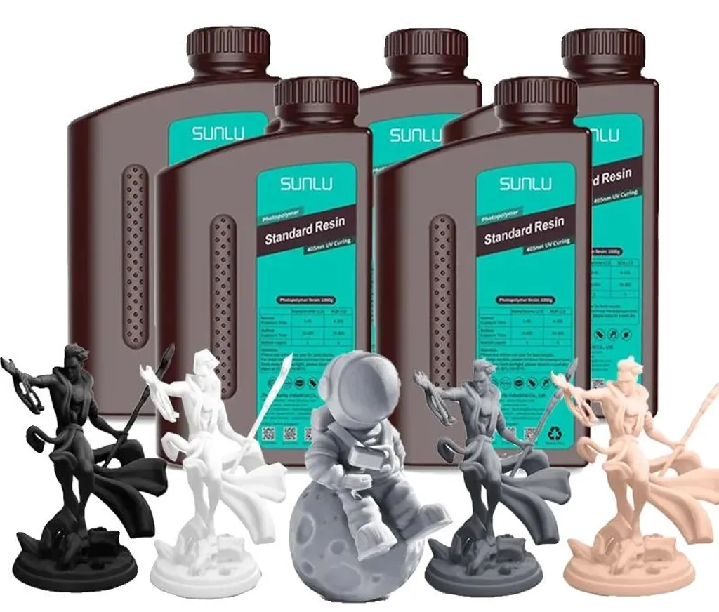 Résine polyvalente MIX1 pour figurines et prototypes techniques en 3D