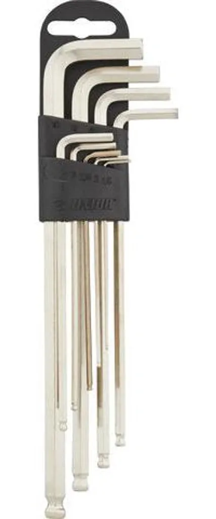 Unior 220/3SLPH-US Jeu de clés hexagonales longues rouges 1,5-10mm - 2
