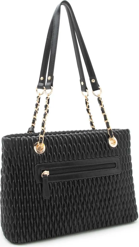 Sac Roxanne L.CREDI noir idéal pour sorties et travail format compact