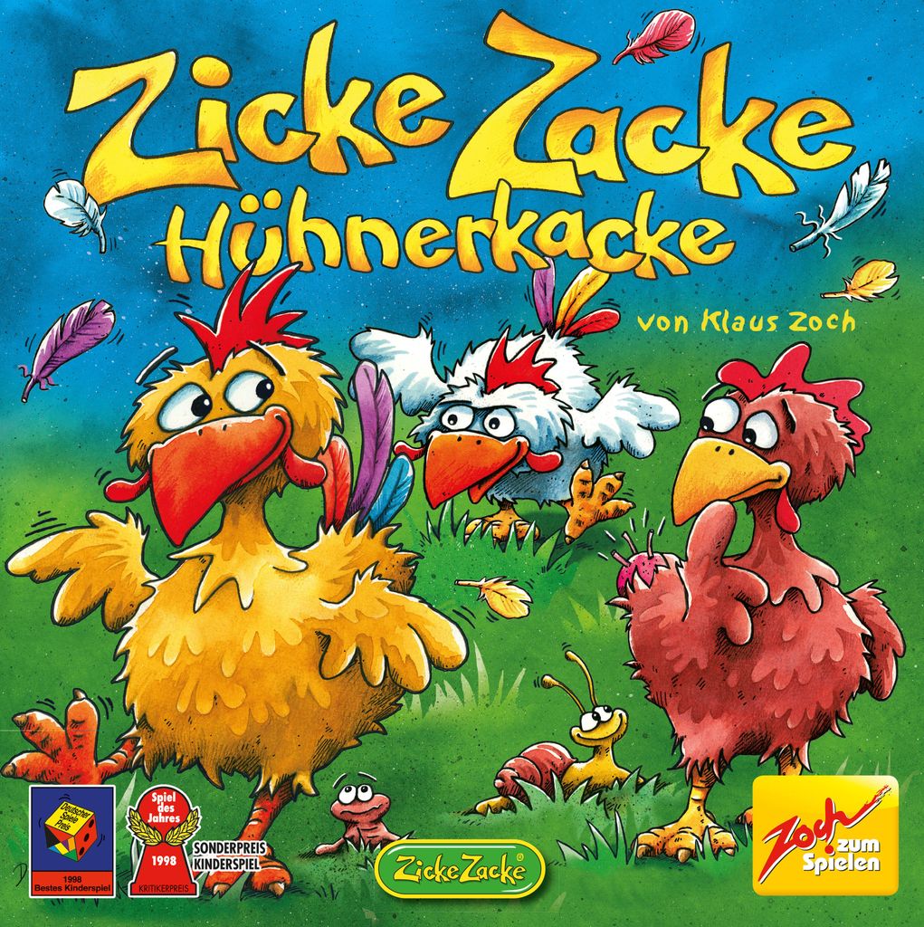 Noris Zoch Zicke Zacke Hühnerkacke für 2-4 Spieler; Produktbild