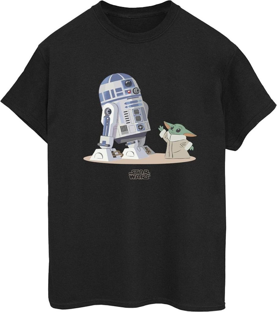 Star Wars - "The Mandalorian" T-Shirt für Damen BI45890 (M) (Schwarz)