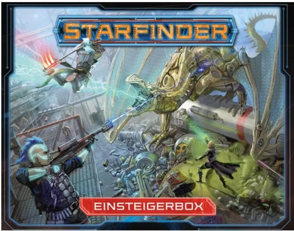 Jeu de Rôle Starfinder Boîte d'Initiation pour Débutants Univers Futuriste