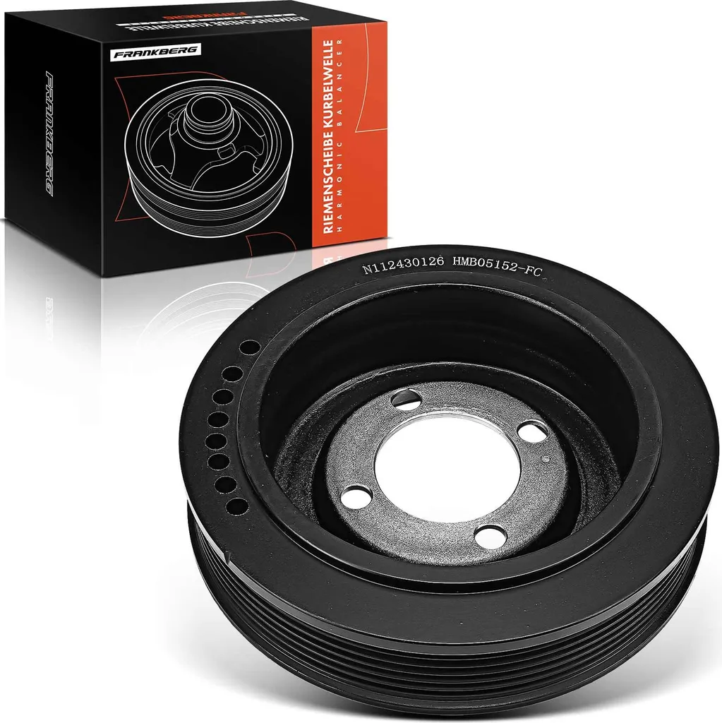 Poulie de vilebrequin pour réparation moteur Citroën C5 et Peugeot 406