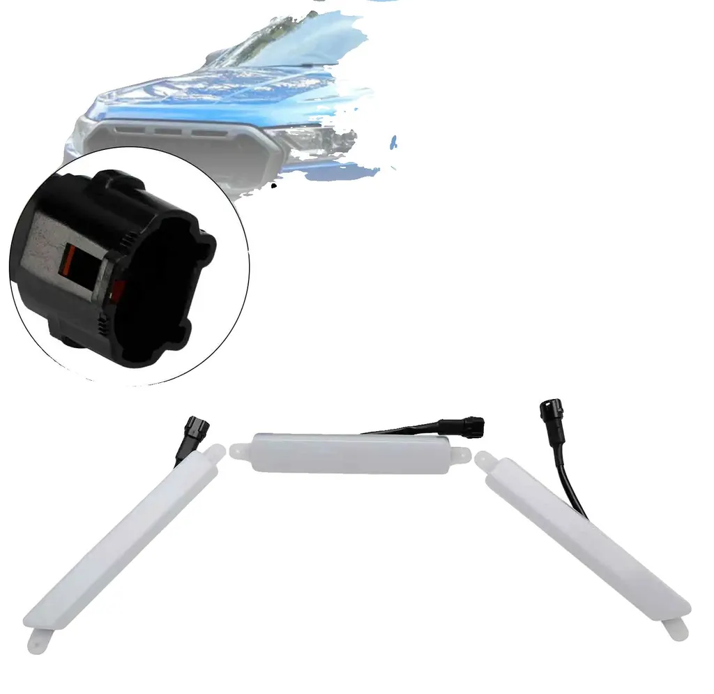 Kit LED blanc haute luminosité en ABS pour calandre de Ford Ranger 2015-23