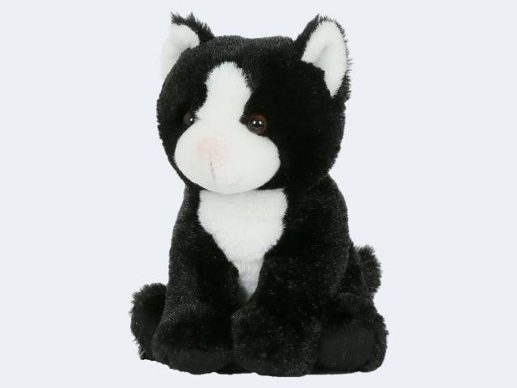 SEMO Soft Baby Katze schwarz 18cm