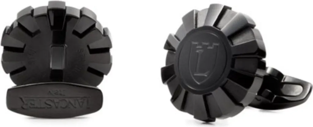 Gemelli Lancaster GLA009BK Neri: Accessorio Uomo Must-Have