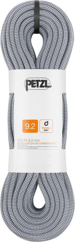 Petzl Volta 9,2 mm Länge: 50 m / Farbe: grau