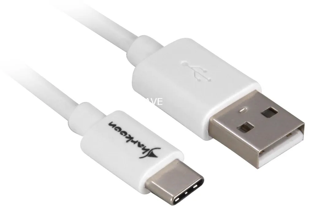 Câble USB-C Sharkoon anti-nœud pour transfert rapide sans erreur