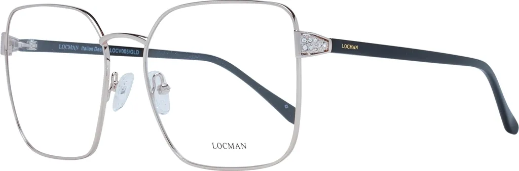 Lunettes Locman LOCV005 57GLD en Métal Doré Finition Luxe Taille 57