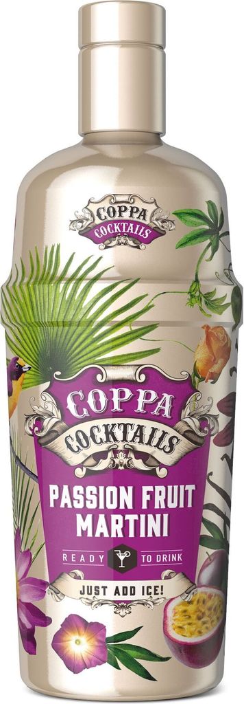 Coppa Cocktails Passion Fruit Martini 700 ml | Likör Produktbild 