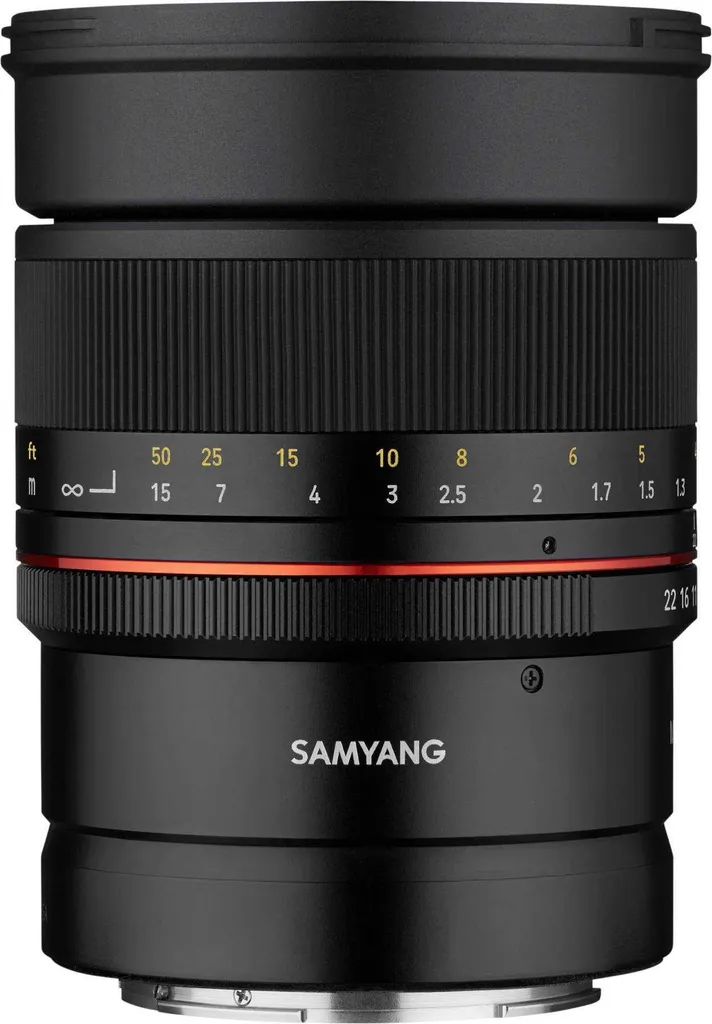 Samyang SA3702 Objectif MF 85mm F1.4 pour Nikon Z - Focale Fixe Noire